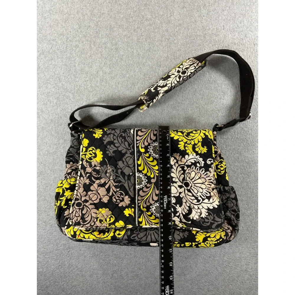 Vera Bradley Provencal Messenger Diaper Bag Floral Quilted Crossbody